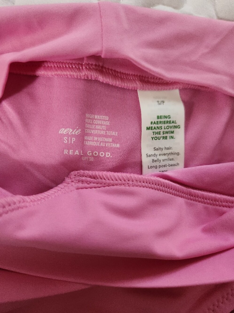 aerie Bright Pink Bikini Bottoms - Picture 7 of 9